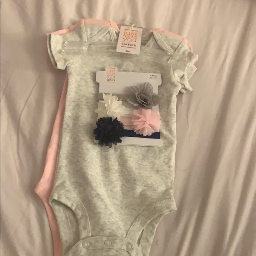 Onesie and headband set